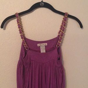 Xsmall purple top, stretchy!